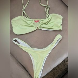 Green bikini